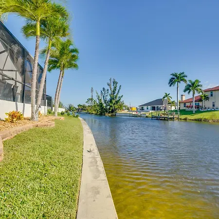 Luxe Cape Coral Oasis On Canal Pool And Lanai!
